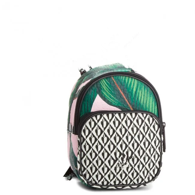 

2019 New Spot camouflage double shoulder small schoolbag travel bag pu oblique satchel