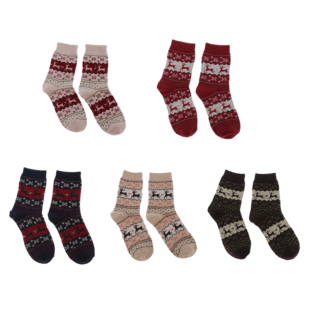 Mens Womens Christmas Socks Basketball Ankle Socks Cotton Running Hiking Compression Low Cut Thermal Compression Sock 