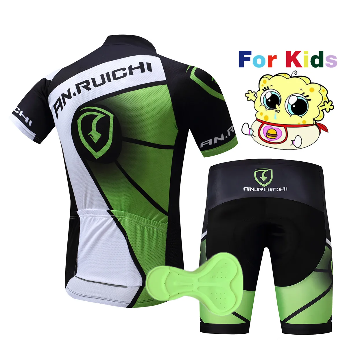 Унисекс, для девочек, Pro, для велоспорта, набор, Ropa Ciclismo, для велоспорта, комплект для детей, дышащий, быстросохнущий, одежда для велоспорта, для девочек