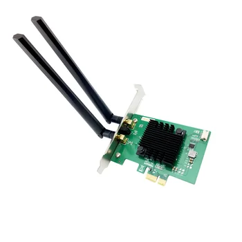 

Wifi6 and Blue tooth 5.1 Ceacent AW-X200 Wireless Lan Card with Intel Module AX200 PCIe X1
