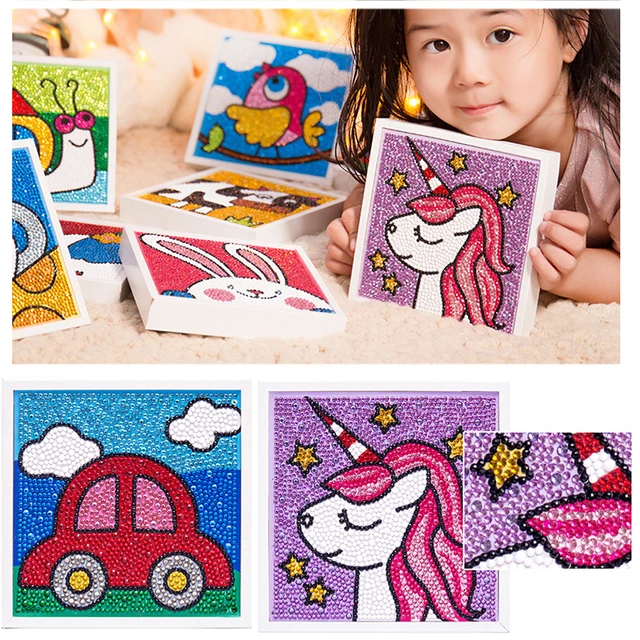 5d Diamond Painting Kit Children  Diamond Painting Kit Crafts - Diy Mosaic  Kits - Aliexpress