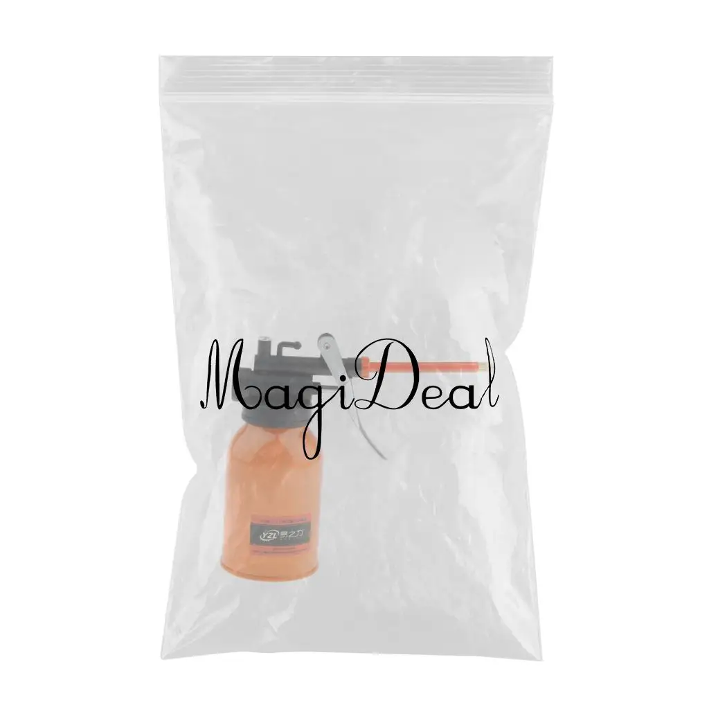 250ml Steel High Pressure Hand Pump Oiler Oil Pot Spray Can For Lubricants, good sealing performance, do not leak