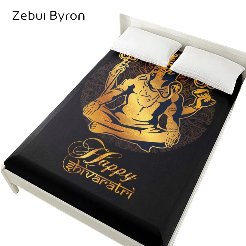 3d Fitted Sheet 160x200 bed Sheets On Elastic Band Bed mattress Cover