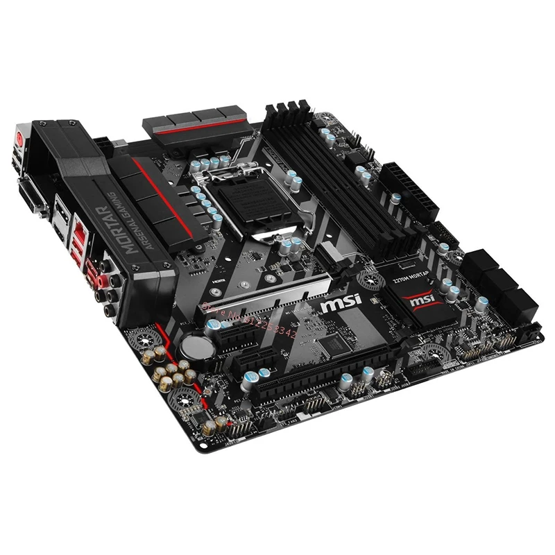 For MSI Z270M MORTAR LGA 1151 Intel Z270 DDR4 HDMI SATA 6Gb/s USB 3.1 Micro ATX Intel Motherboard Used pc motherboard cheap