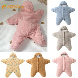 Newborn Sleeping Bag Baby Wrap Blankets Boys Girl Baby Wearable Sleeping Bags For Babies Infant 100% Cotton Winter Warm Blankets