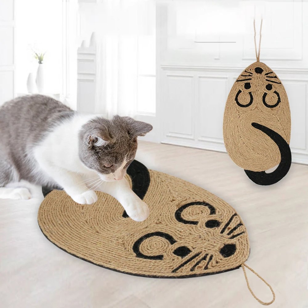 

Sisal Cat Scratcher Board Scratching Post Mat Toy Soft Bed Mat Claws Care Pet Toys Scratching Protecting Furniture Post Toys