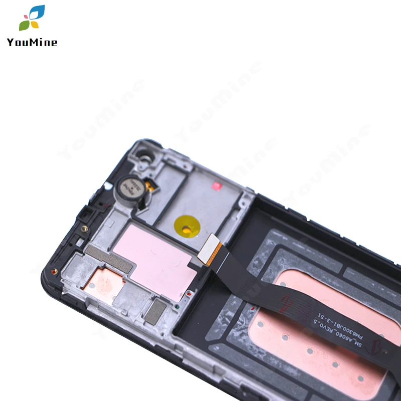 Для samsung galaxy A60 A606F/DS A6060 A606FD дисплей сенсорный экран дигитайзер в сборе для samsung A60 ЖК-дисплей с рамкой