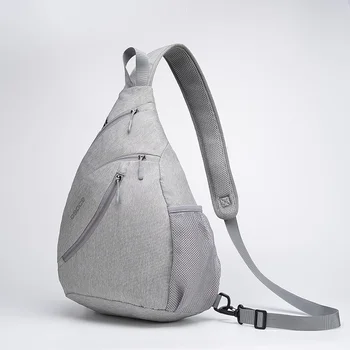 

Men Outdoor Handbag Large Capacity Wear-resistnce Waterproof Casual Zipper Concise Travel Shoulder Bag