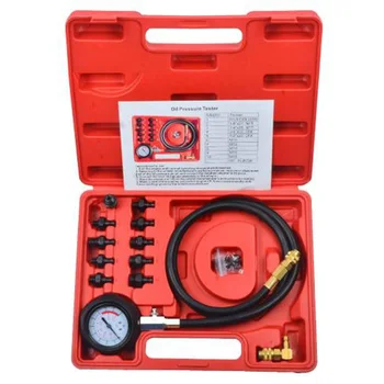 

Tool Oil pressure tester Low Prompt Kit Car Equipment 0-10bar Replacement