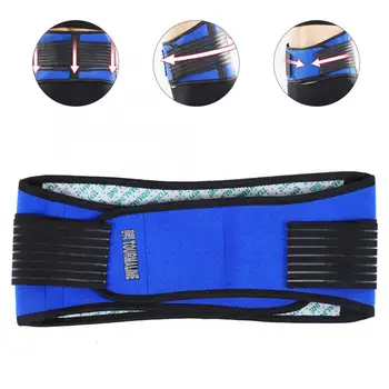 

Corrector Blue Self-Heating Waist Belt Magnetic Therapy Waist Protection Waist Support Braces Supports Warm Waist Belt