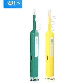

DYS One-Click Cleaning Pen Fiber Cleaner 1.25mm LC 2.5mm SC for Fibre Optical Connector FC ST MU Ftth 800 Cleans tools