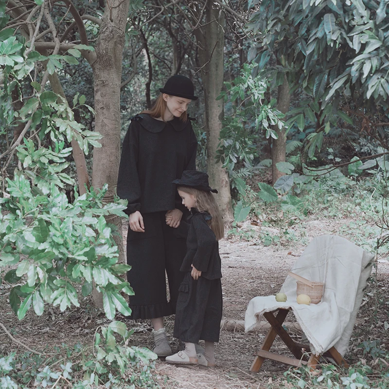 imakokoni original design black baby collar
