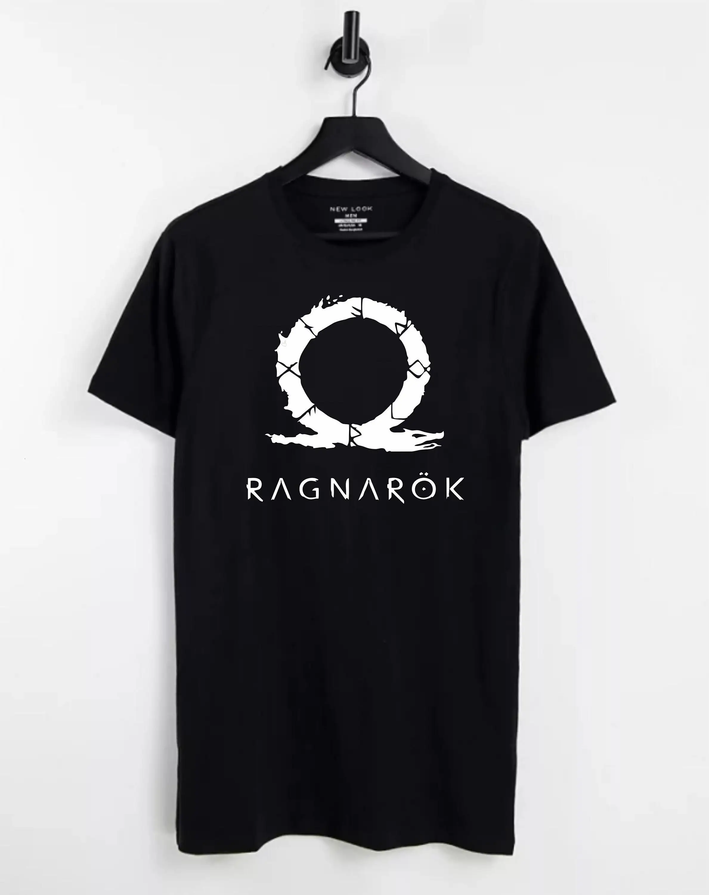 T-Shirt Nera God Of War Ragnarok Per Adulti/Unisex