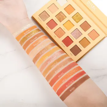 

15-Color Glitter Eye Shadow Palette Back to Childhood Matte Shimmer Easy To Wear Long-lasting Beginner Eye Shadow Makeup: