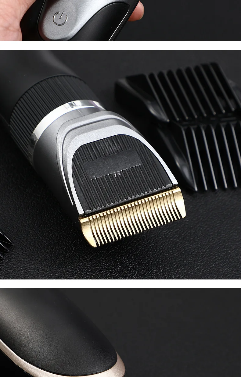 Máquina de Cortar Rápido e Leve Cabelo Portátil Barbeiro Profissional Recarregável Casa Barbeador Elétrico Usb 13 Aparadores de pelo