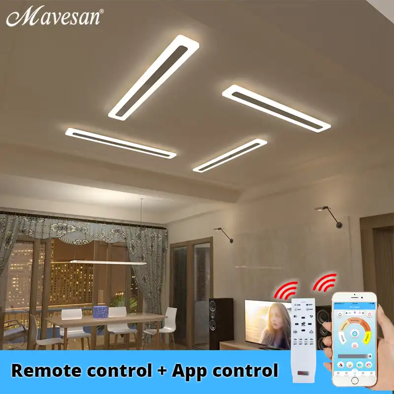 Akrilik Lorong Led Lampu Langit Langit Untuk Ruang Tamu Plafon