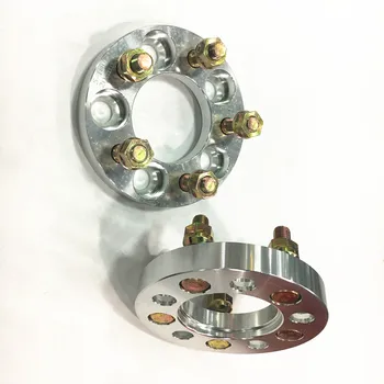 

1 Pair Tire Accessories Aluminum 6x5.5'' Wheel Adapters Wheel Spacers 6x139.7 CB 93.1 for Mazda BT-50 Separador de rueda