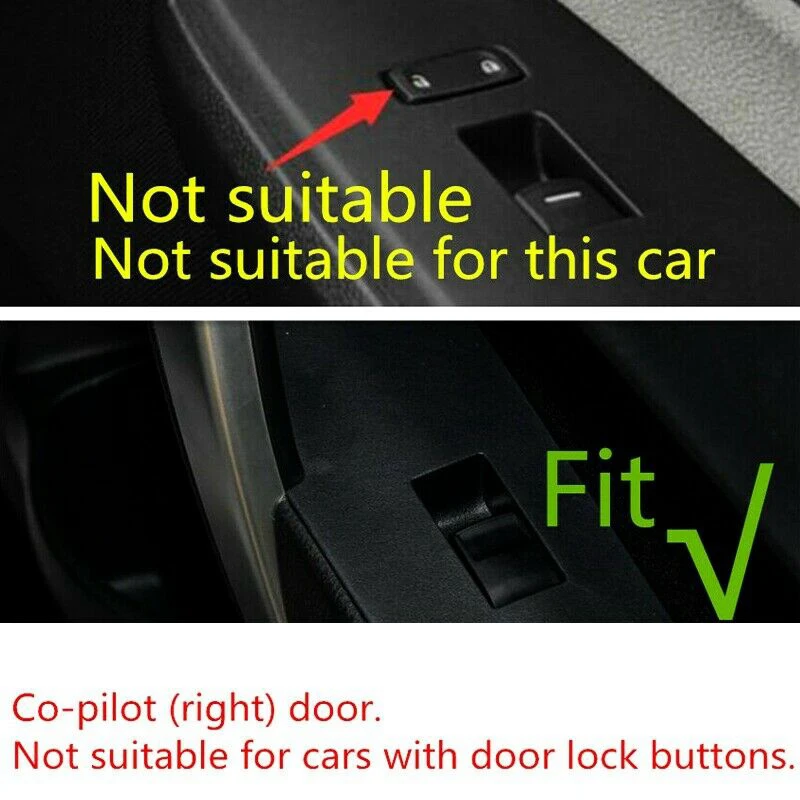 Накладка панели переключателя окна из углеродного волокна для Toyota Corolla