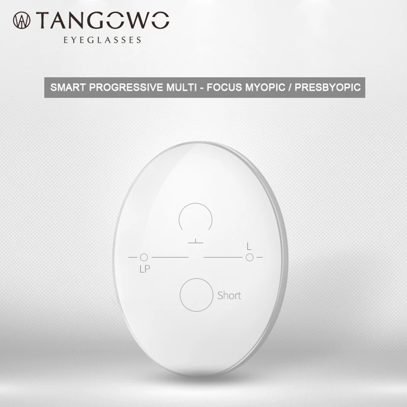 TANGOWO 1.56 1.61 1.67 1.74 Index Progressive Lenses Free Form Multifocal Aspheric Resin Optical Prescription Brand Eye Glasses