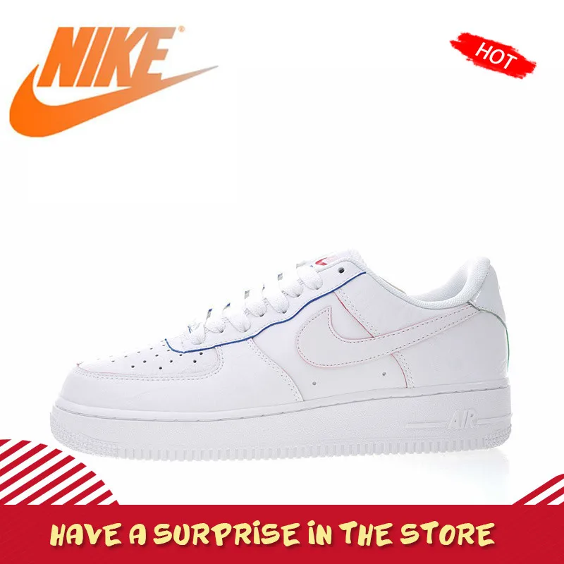 

Original Authentic Nike Air Force 1 Women's Skateboarding Shoes Outdoor Sneakers Cozy Wear Resistant Lace-up Durable Top Quality