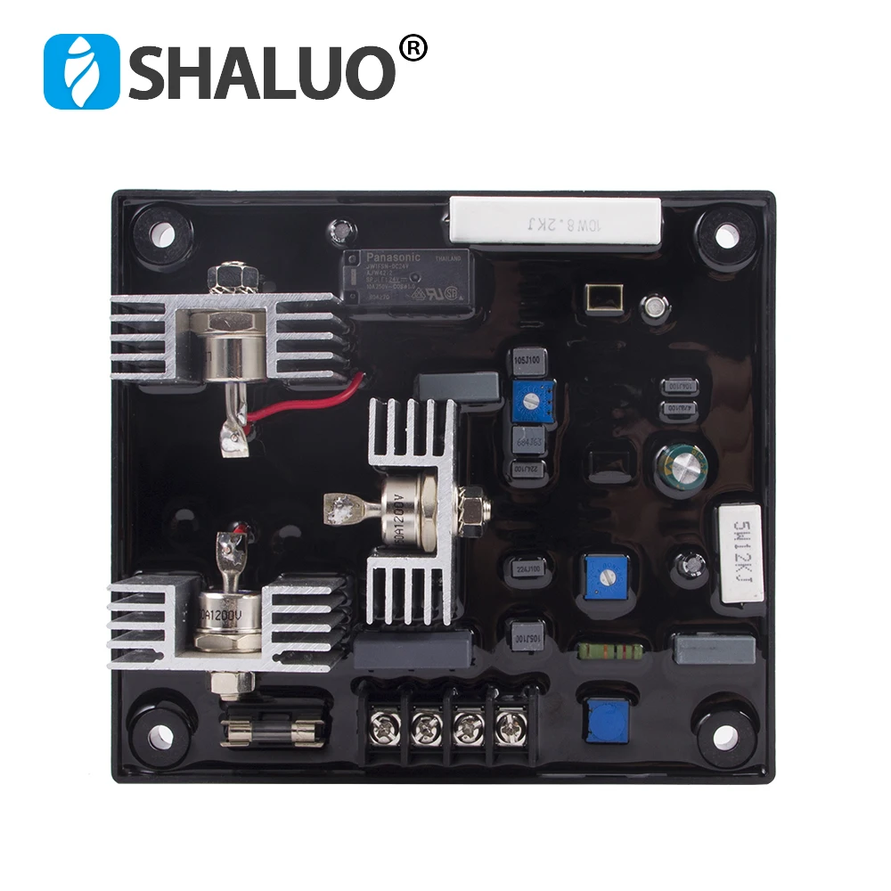 Regolatore Tensione Generatore SR7-2G - Per Alternatori Senza Spazzole Fino A 100 KW, Protezioni Incluse