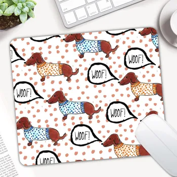 

Anime Dog Dachshund Rubber Game Computer Mousepad Mouse Pad Mice Mat Child Gift
