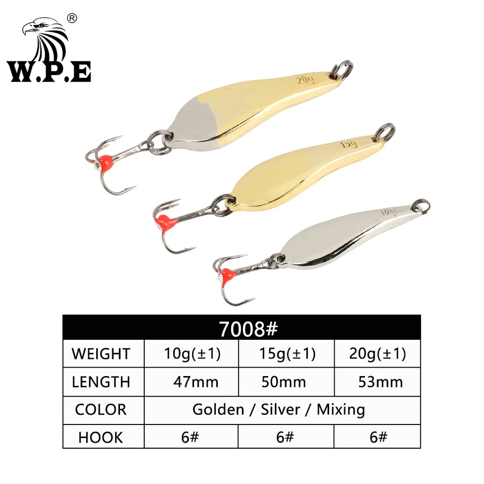 5 Minnow Jigging/Casting – Piombi Da Pesca 3/4 Oz (21g) – Scegli Colore, Ideali Per Mare, Lago E Ghiaccio