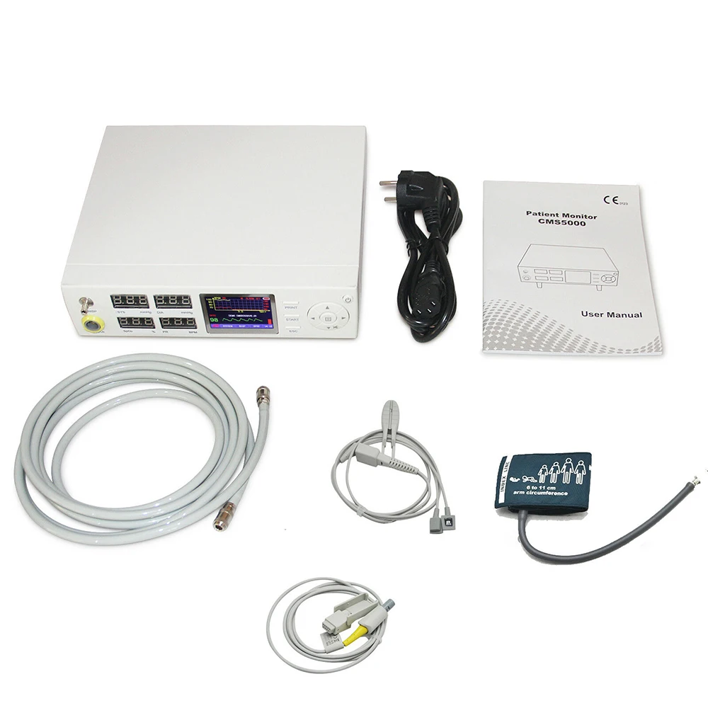 CMS5000-VET Digitale Veterinär Patienten Monitor Tragbare Medizinische Tier Vital Zeichen Maschine NIBP ABPM IBP SpO2 Pulse Rate CE FDA CMS5000-VET Digitale Veterinär Patienten Monitor Tragbare Medizinische Tier Vital Zeichen Maschine NIBP ABPM IBP SpO2 Pulse Rate CE FDA