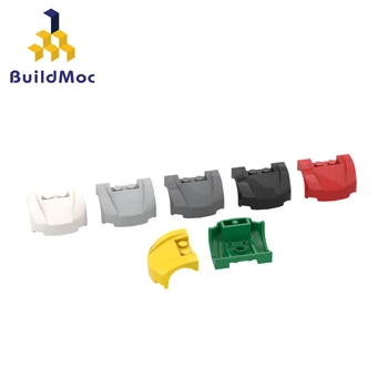 

Buildmoc Bricks 98835 3 x 4 x 1.67 2/3 curved front fender For Building Blocks Parts DIY Construction Christmas Gift Toy