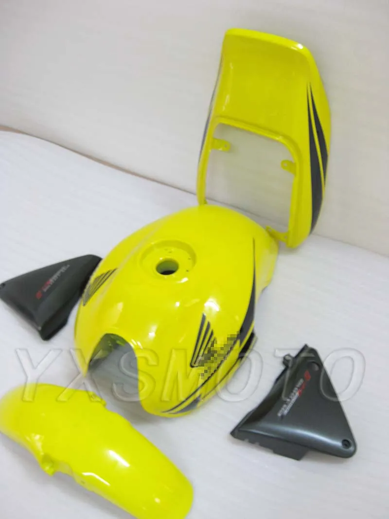 Подходит для Honda CB400 1992 1993 1994 1996 желтый Обтекатель тела обтекатель с индукционной меди масляный бак