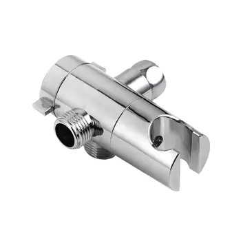

Multifunction 3 Way Shower Head Diverter Valve Plastic Bathroom Shower Head Diverter Sprayer Bathroom Supplies