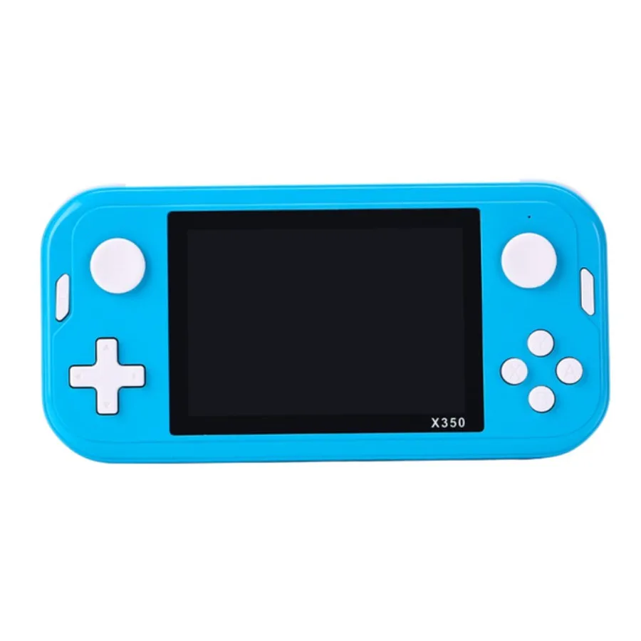 X350 3.5Inch IPS Screen Mini Retro Handheld Video Game Console Dual Joystick MP3 MP4 Ebook Player Pocket Portable Gaming Box 