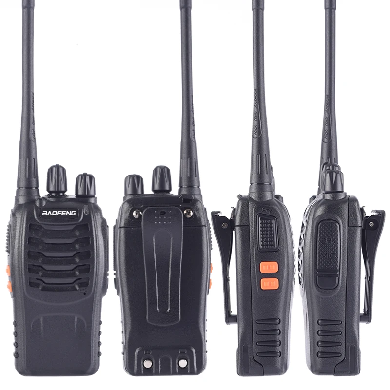 1 шт. или 2 шт. рация 5 Вт 2-way Ham радиостанция UHF 400-470 МГц 16CH CB радио talki walki портативный приемопередатчик Baofeng 888s