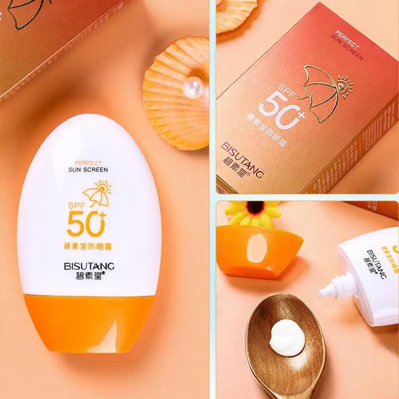 SPF50PA++ Гиалуроновая кислота изоляция солнцезащитный крем 55 мл основа для ухода основа первой необходимости консилер для лица Контур Красота кожи палитра T5N3