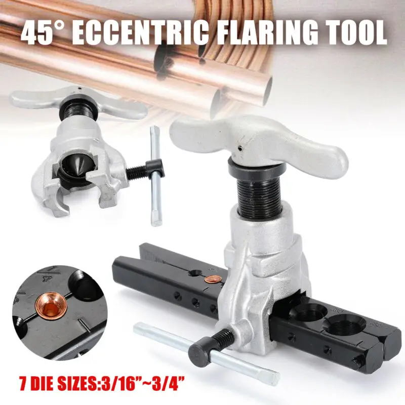 

3/16'' To 3/4'' 7 Size 45 Degree Eccentric Cone Tool Refrigeration Copper Tube