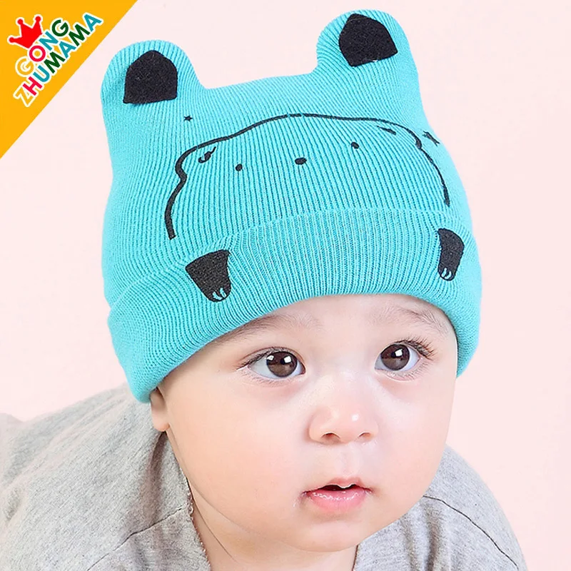 

Special Offer Princess Mother Bay Hat Men And Women Baby Cubs Hat Children Cotton Thread Set of Head Cap Korean-style Hat 5280