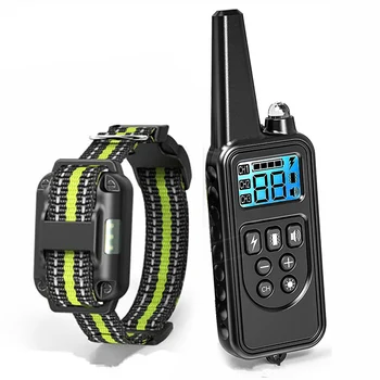 

Pet Dog Training Collar Rechargeable Electric LCD Anti-Bark Training Collar Rechargeable Electric Pet Dog Training Collar