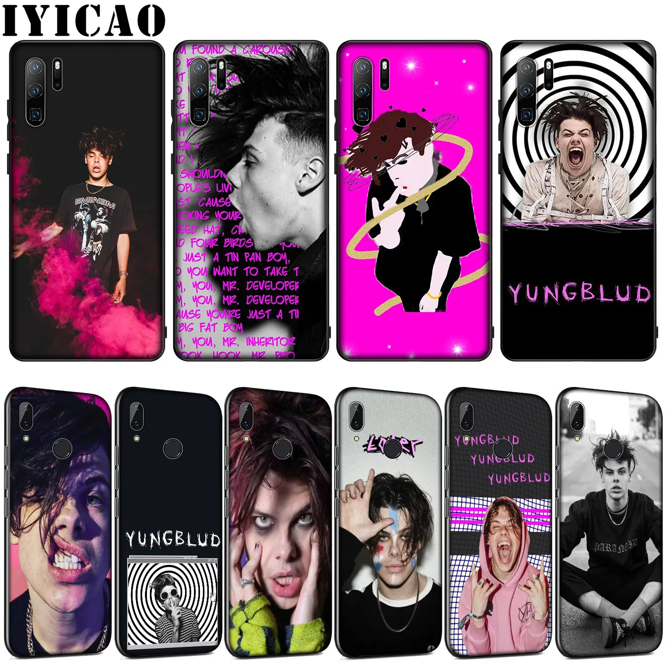 Мягкий силиконовый чехол Yungblud Singer для Huawei P30 P20 Pro P10 P9 Lite Mini 2017 2016 P Smart Z Plus 2019 |