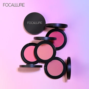 

FOCALLURE Contour Blush Palette High Pigment Pressed Powder Face Makeup Blusher Cosmetics