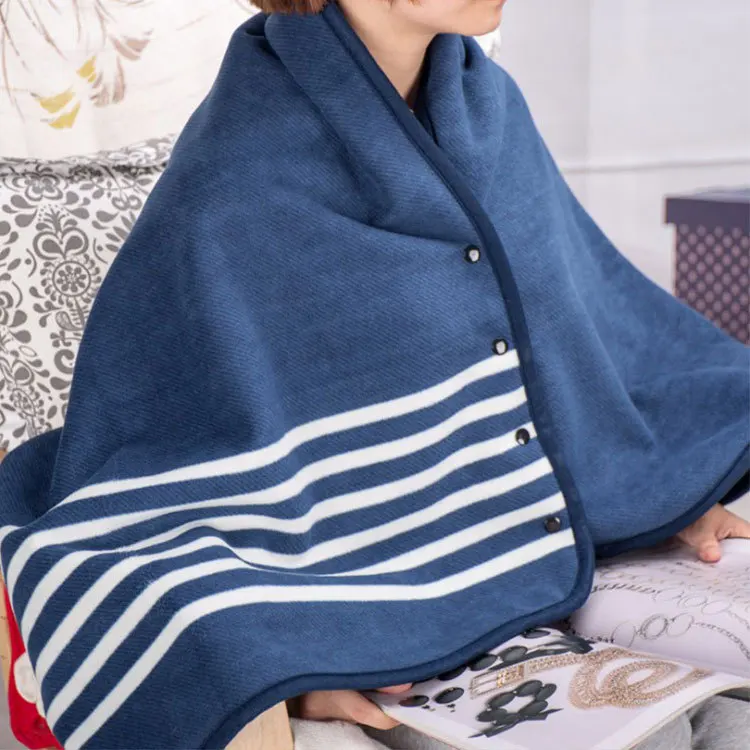 Клетчатое удобное одеяло, толстовка, диван, ТВ, одеяло с капюшоном, взвешенное одеяло, теплое Фланелевое флисовое пушистое одеяло на заказ, рождественский подарок - Цвет: blue