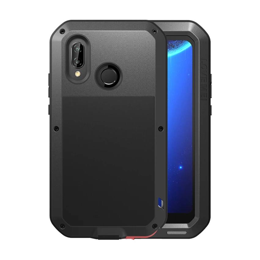 Металлический противоударный армированный чехол для Huawei Mate 20 Lite P20 9