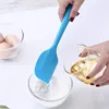 2pcs/SET Silicone Spatula Heat Resistant Baking Scraper Butter Cream Cake Smoother Polisher Cake Decorating Tool Butter Mixer ► Photo 3/6