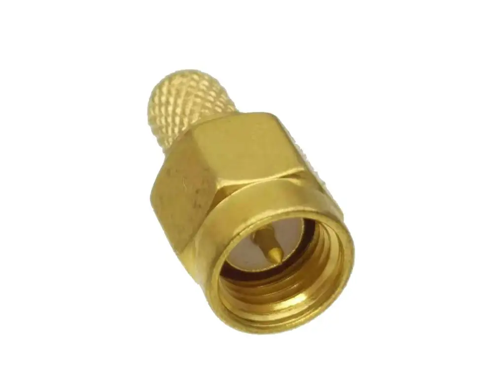 Разъем SMA штекер обжимной RG58 RG142 LMR195 RG400 кабель|cable connector crimp|cable connectorcable rg58 |