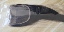 BAISI-extensiones de pelo brasileñas con encaje, accesorio capilar liso de 4x4 HD con cierre de encaje suizo, con cierre superior transparente
