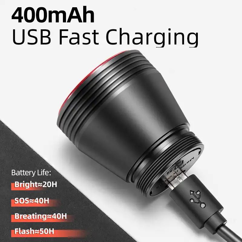 ROCKBROS Waterpoof Smart Bike Bicycle Tail Rear Light USB Brake Sense Auto LED