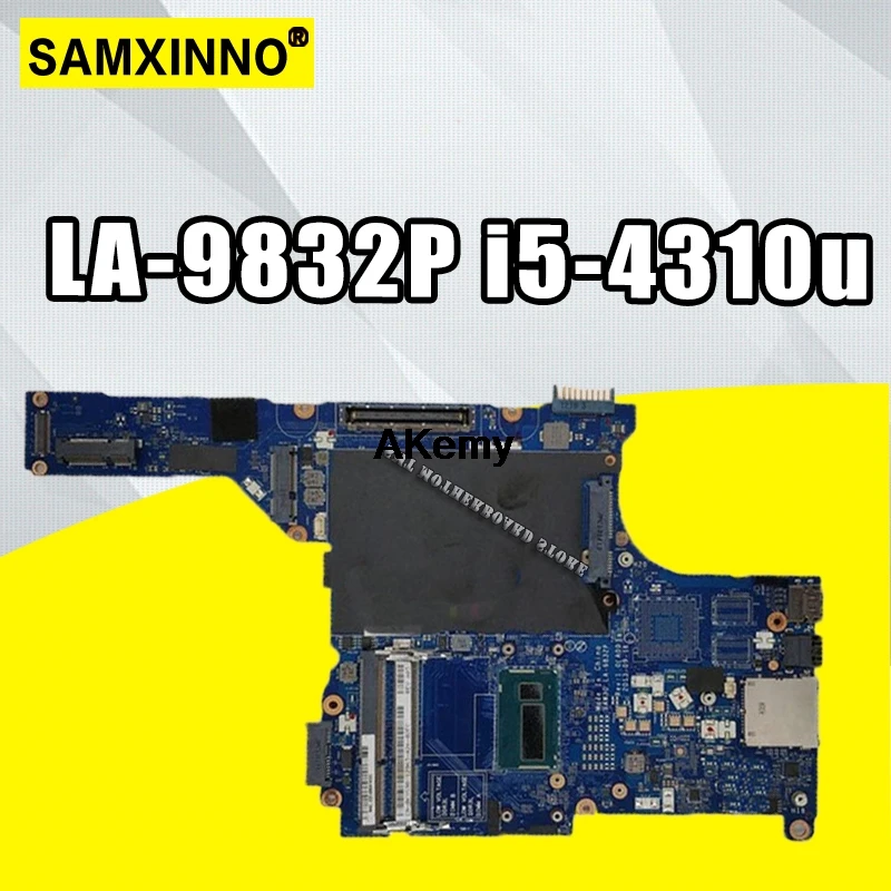 

0P9X5M P9X5M for DELL E5440 Laptop motherboard VAW30 LA-9832P i3-4310u tested