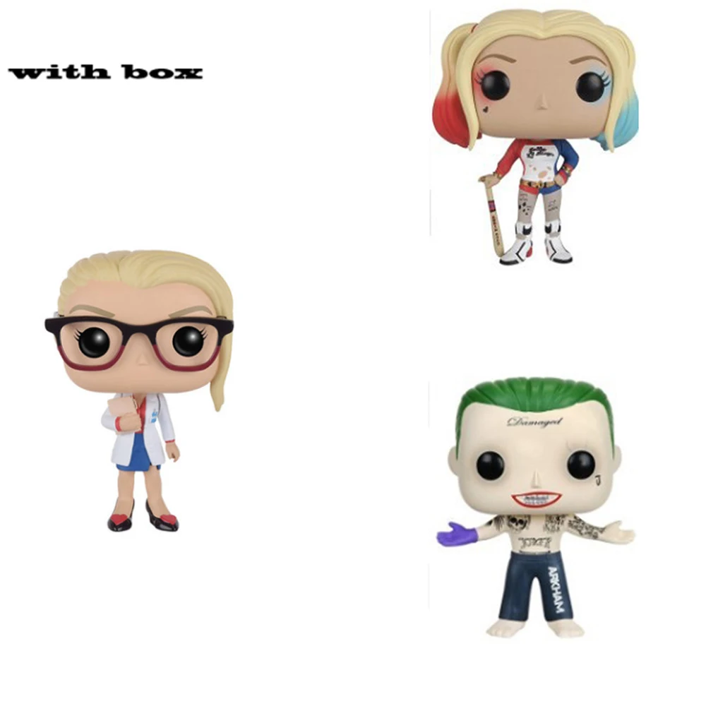NEW DC Comics отряд самоубийц &amp Harley Quinn Joker Dr. Harleen с коробкой Фигурки игрушки