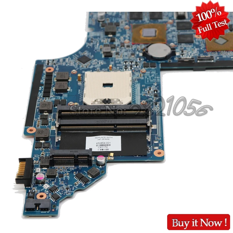 NOKOTION 665281-001 основная плата для hp Pavilion DV6 DV6-6000 Материнская плата ноутбука Разъем FS1 с видеокартой DDR3