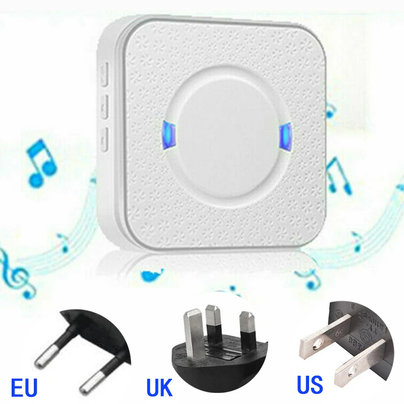 

Smart Wireless Door Bell Camera Video Indoor of Chime Doorbell Ring European and American ringtones no camera