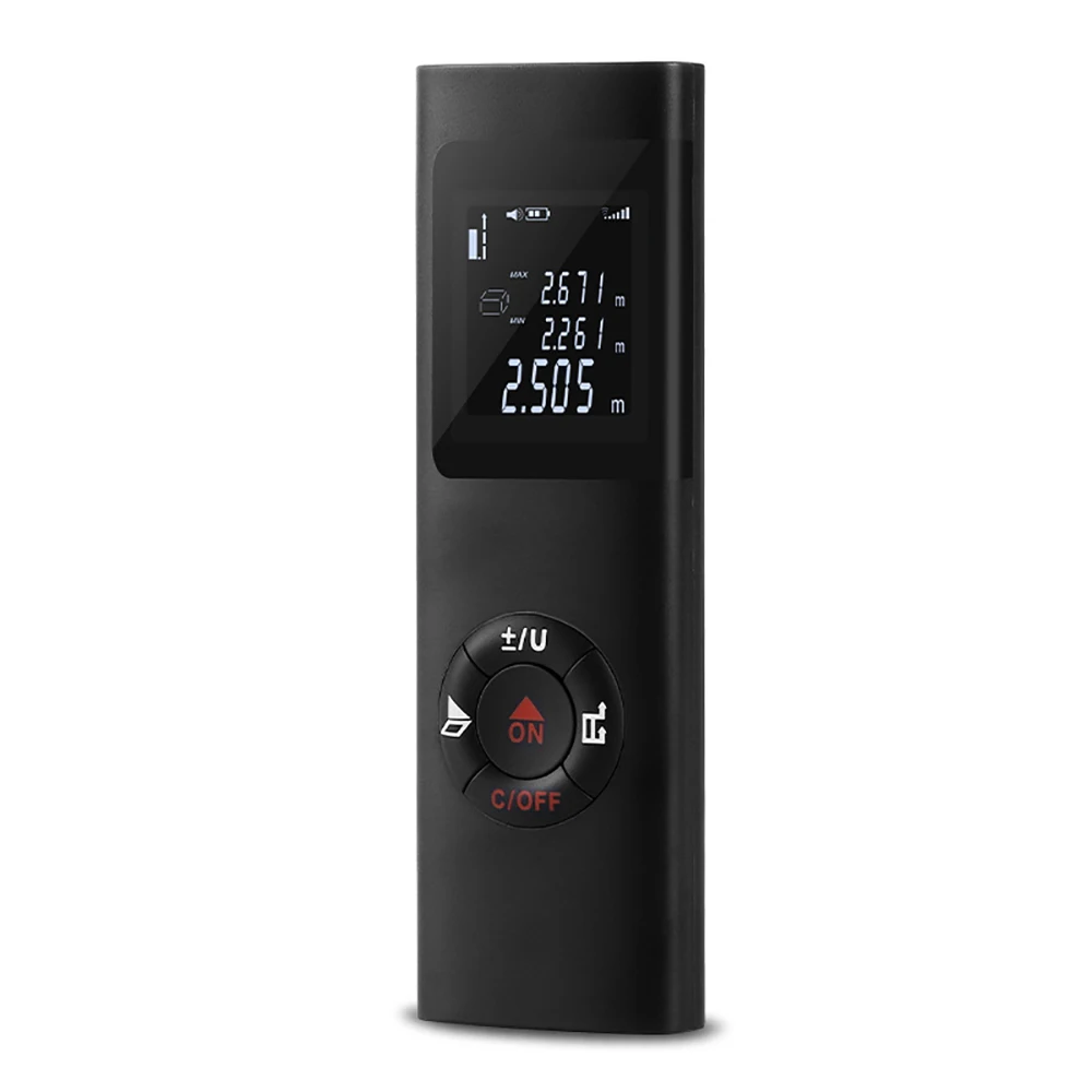 JRTMFG High Precision Detector Laser Rangefinder Lithium Battery USB charging Distance Meter JQ40 JRTMFG High Precision Detector Laser Rangefinder Lithium Battery USB charging Distance Meter JQ40